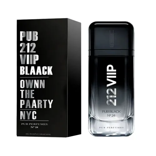 Perfume 212 VIP Black - Pub Perfumes