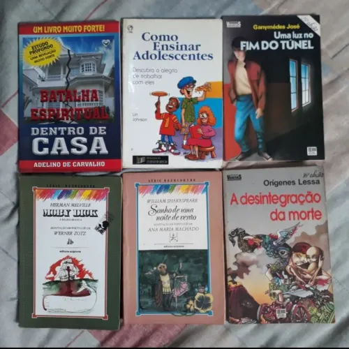 Lote de Livros Diversos - Venda