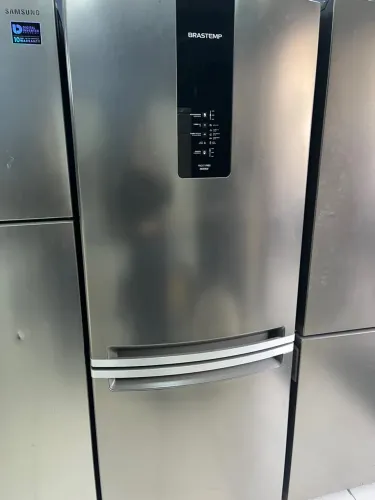Geladeira Brastemp inox com GARANTIA 