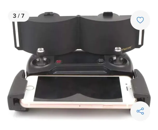 Defletor para antena amplificador de sinal Dji /mini