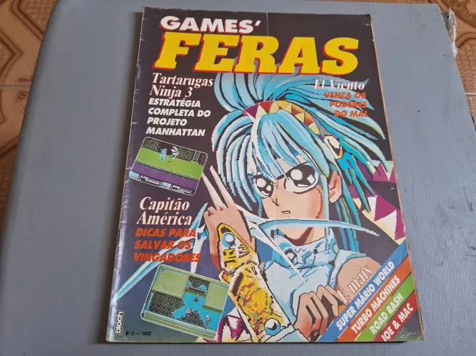 Revista de videogames Games Feras 2 da editora Bloch