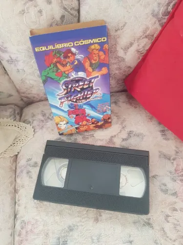 VHS - Street Fighter Equilíbrio Cósmico