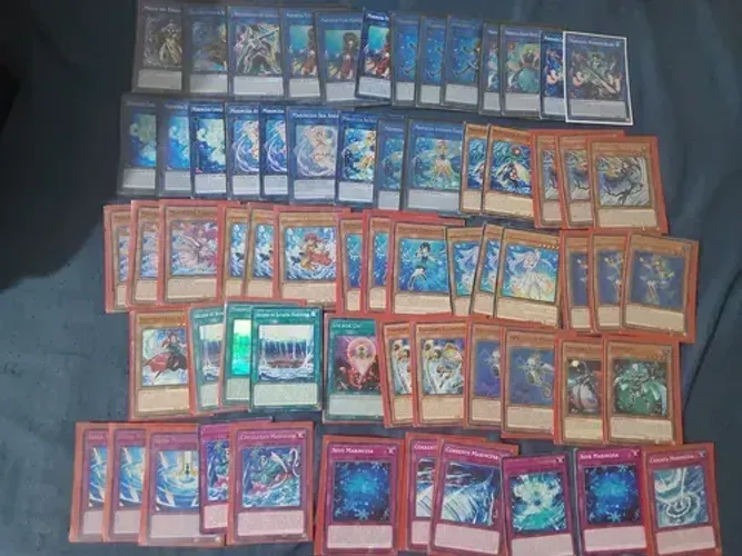 Yugioh!!! Deck Marincess  Com 64 Cartas