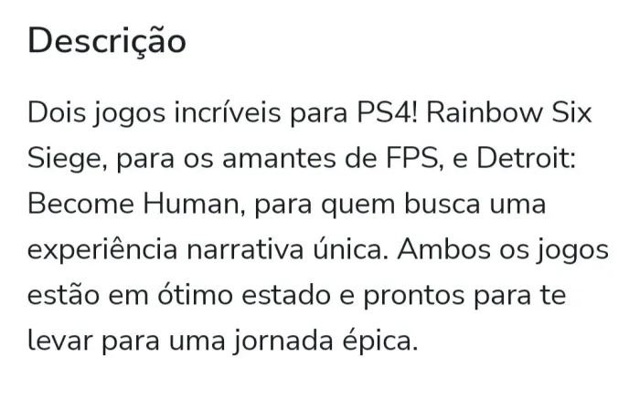 JOGOS PS4 SEMI NOVO 
