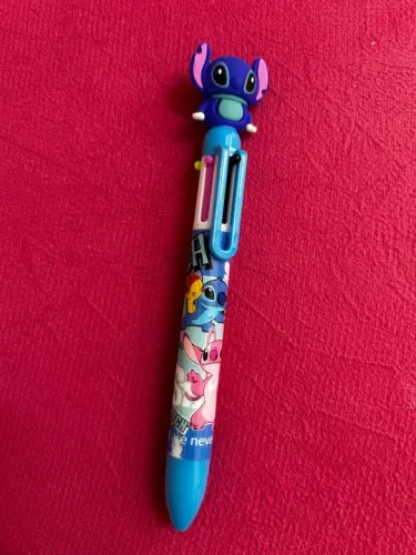 Canetas Multicoloridas Stitch - 8 cores