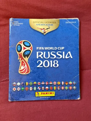 Álbum da Copa 2018 Completo capa mole