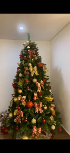 Árvore de Natal decorada