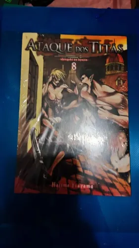 Mangá Ataque dos Titãs vol. 8 - LACRADO
