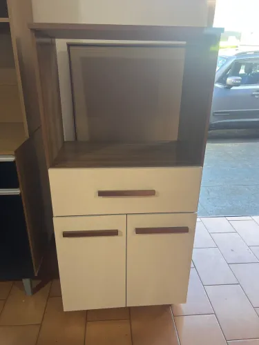 Balcão Microondas e Forno Novo 