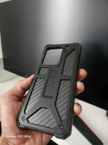 Capa UAG monarch fibra de carbono galaxy s20 ultra autentico