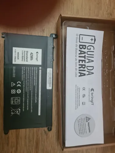 Notebook., bateria., Dell ., modelo Wdxor.  42Wh., Impirio <br>Bateria Dell Inspiron I14-7460