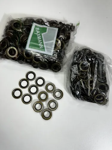 Metais em Latão e Zamac Diversas Cores para a produção de bolsas, cintos, carteiras, etc