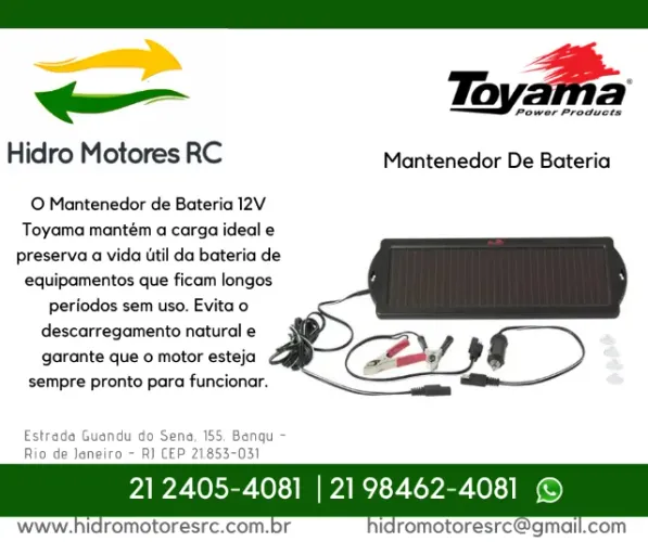 Mantenedor de Bateria Toyama