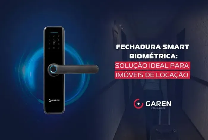 Fechadura Smart Biométrica Garen - Segurança e Praticidade