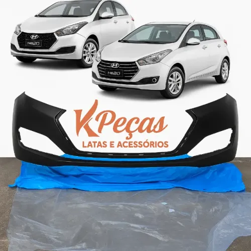 Parachoque Dianteiro Hb20 Hb20s 2016 a 2019 Hatch Sedan