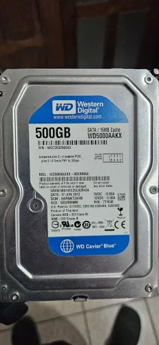 Hd 500gb seminovo