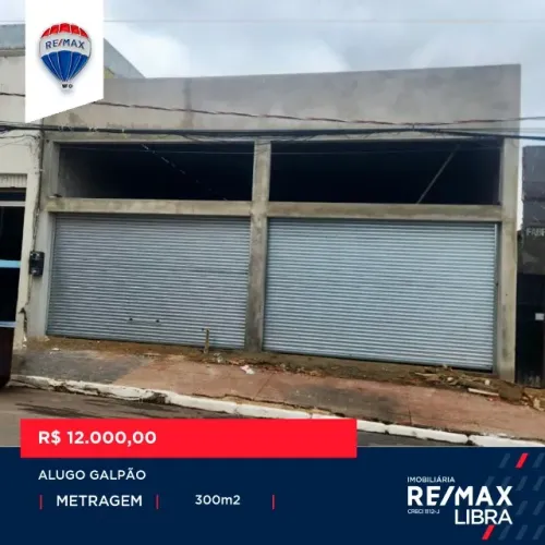 IMOBILIÁRI RE/MAX LIBRA ALUGA GALPÃO 