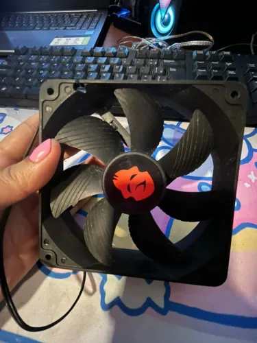 Ventilador de 12 cm, 3000 RPM, 12 V, para gabinete de PC, radiador, 120 mm, grande, 4 pino