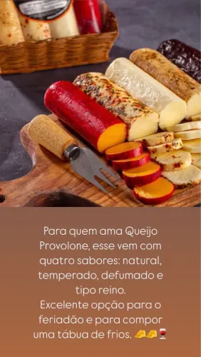 Kit Queijo coalho e provolone