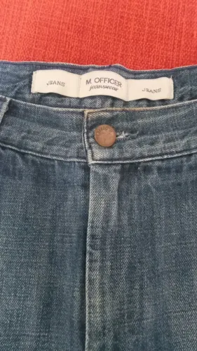 Calça M.Officer, azul, 42.