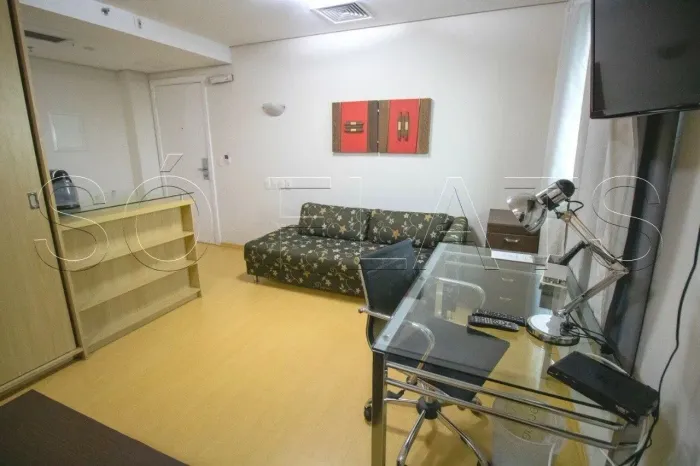 Flat Quality Suítes Oscar Freire disponível para locação com 32m² e 01 vaga de garagem