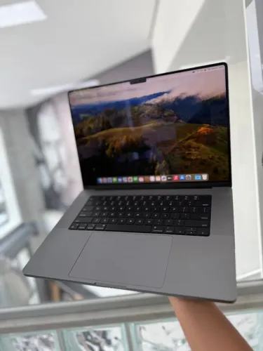 MacBook Pro 16-inch M1 Pro 16GB 512GB SSD Cor Space Gray, Impecável,