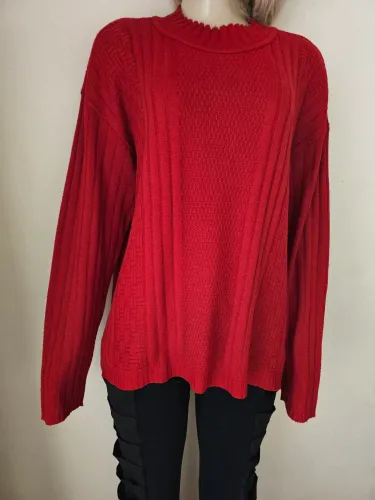 Blusa Tricot vermelha Katheus