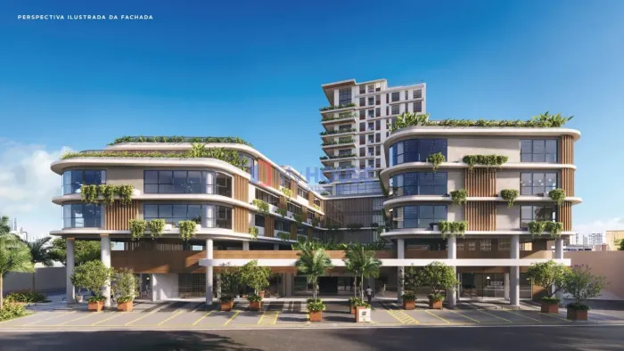 Sua empresa no endereço certo: sala comercial de 32,7 m² no Galeria Farani, com mall, 103