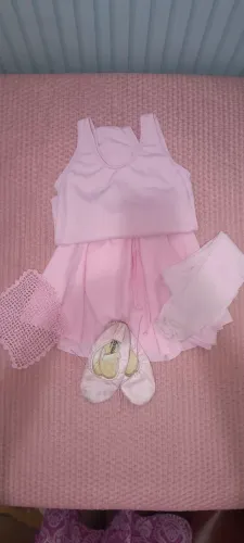 Roupa completa de Ballet infantil 