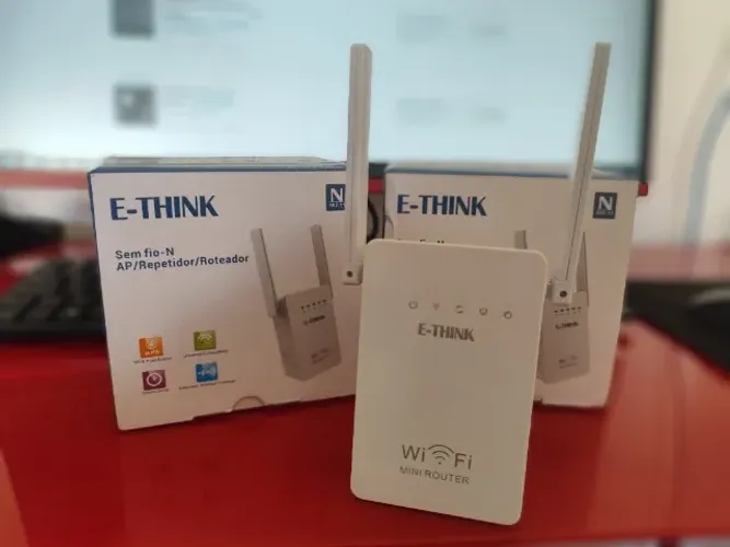 REPETIDOR WI-FI, MAIS SINAL EM TODA CASA!