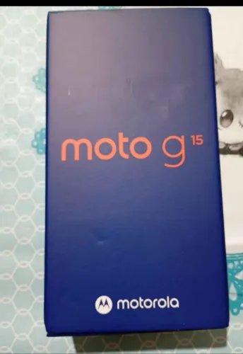 Vendo moto G15 todo bom