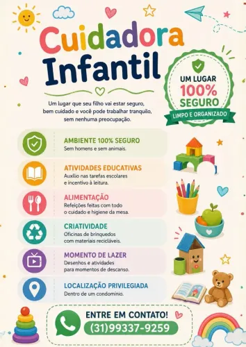 Cuidadora Infantil/ Babá