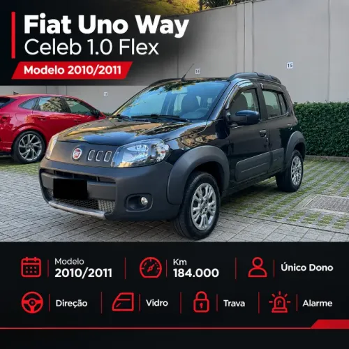 Fiat Uno WAY Celeb. 1.0 EVO Fire Flex 8V 5P 2011
