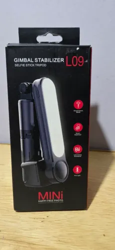 Estabilizador de Celular com Flash Led