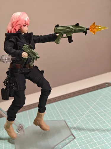 (Novo) Miniaturas Armas Action Figures escala 1/12 Action Force Valaverse. Kit GO Olive