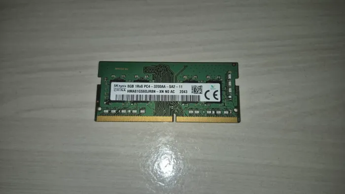 8GB RAM 3200Mhz DDR4 SK hynix para Notebook SODIMM