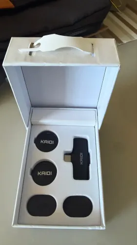 Microfone de lapela kaidi