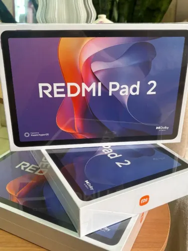 Tablet Xiaomi Redmi Pad 2 (128GB / 4GB RAM) - Cor Cinza Grafite (NOVO LACRADO)