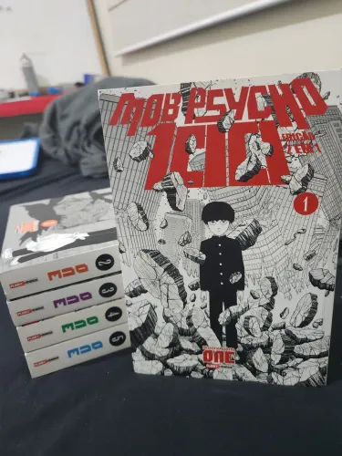 Coleção Mob Psycho 2 em 1, volumes 1 ao 5