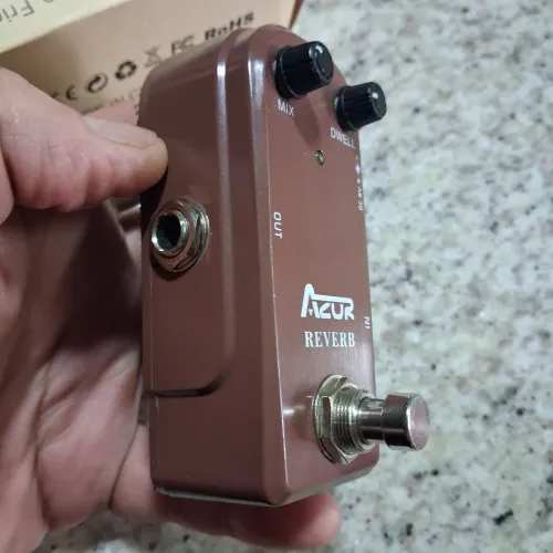 Pedal reverb spring azor