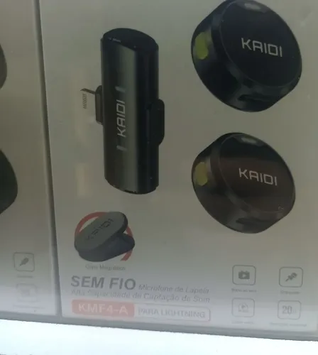 Microfone pra quem quer fazer vídeos