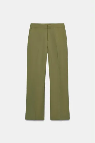 Calça Verde alfaiataria - Zara - Nova 