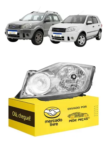Sinaleira Farol Ford Ecosport 2008 2009 2010 2011 2012 Le Esquerdo/motorista