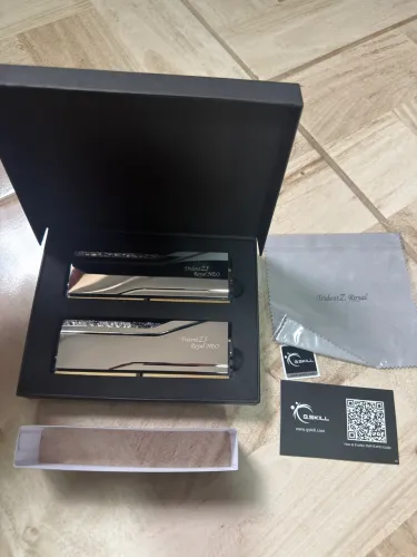 Memória Ddr5 G.Skill Trident Z5 Royal Neo 48gb (2x24gb) 6000mhz C26 Amd Expo