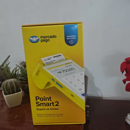 A amarelinha do mercado pago - máquina Point Smart.