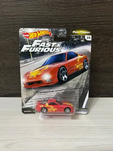 Hot Wheels Mazda Rx-7 Orange Juice Velozes e Furiosos