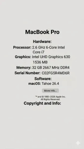 Vendo MacBook