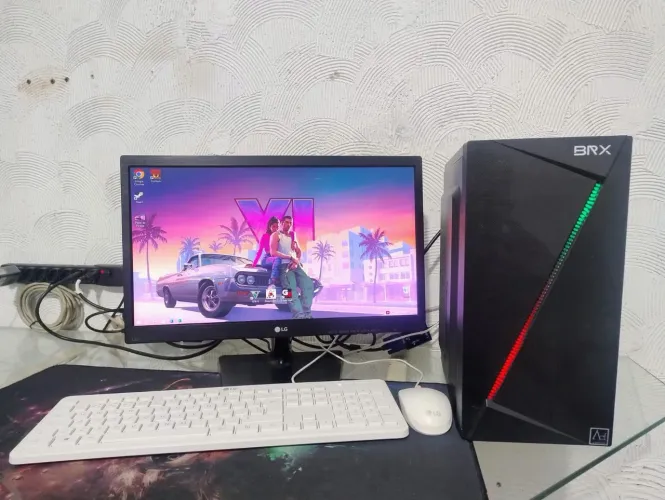 Computador Gamer Completo Core i5 RX580 12GB