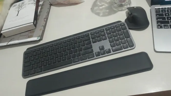 Kit Logitech MX keys + Mx master + apoio 