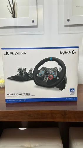 Logitech G29 + VOLANTE F1 e Caixa